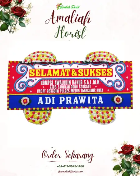 Papan Bunga Ucapan Selamat Ngawonggo